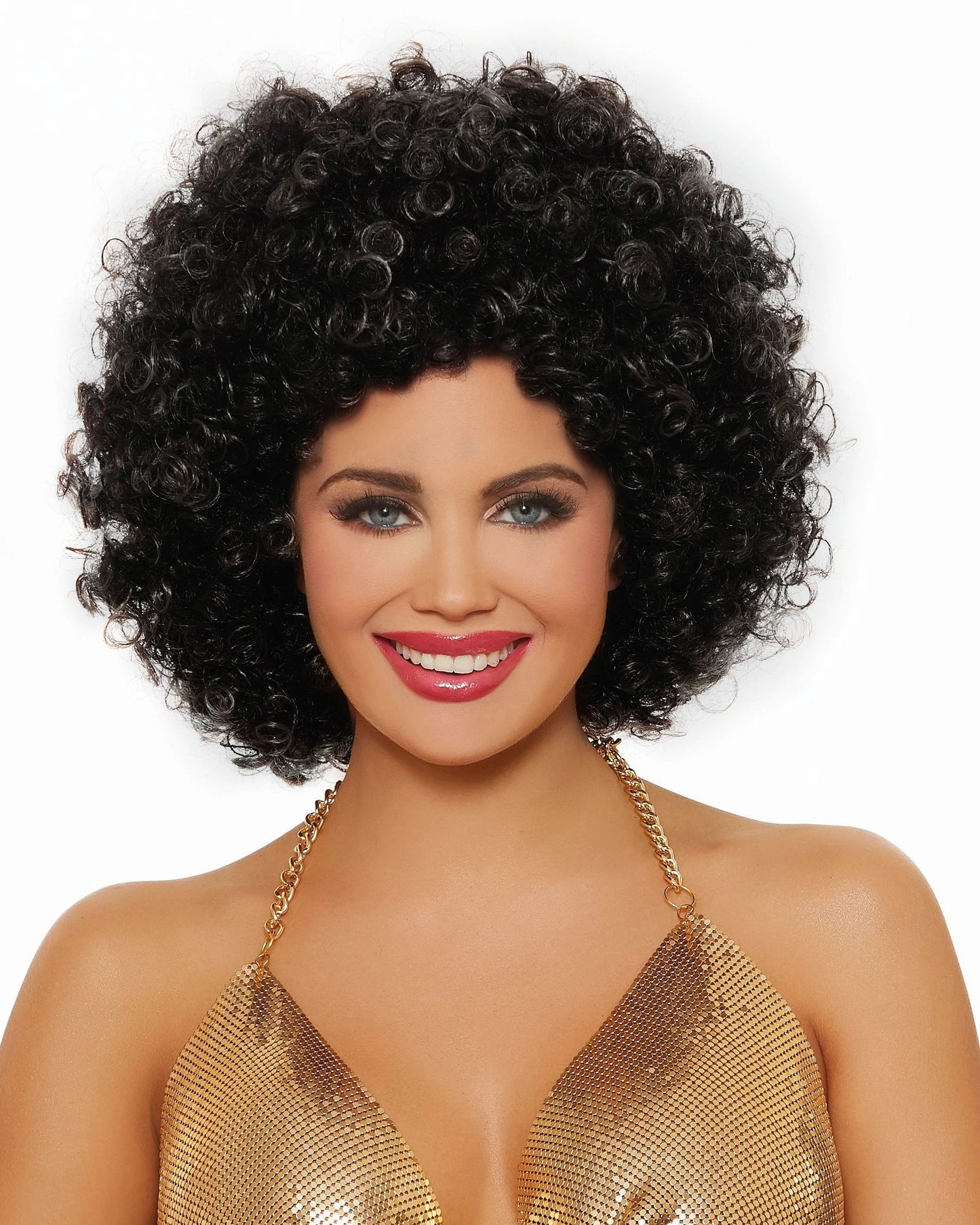 Unisex Afro Wig - Black