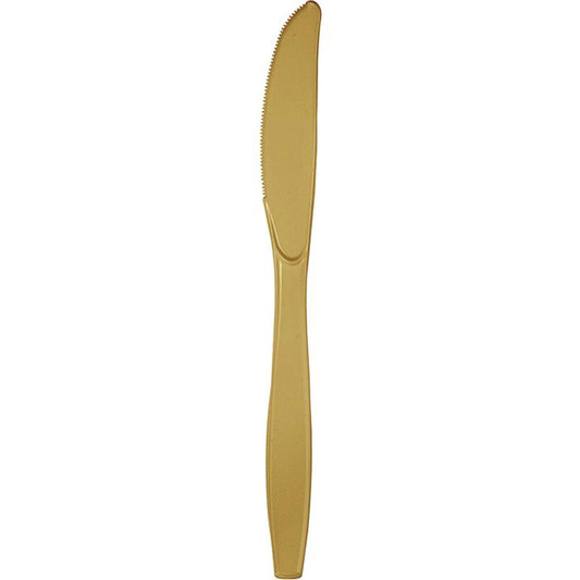 Knives - Glittering Gold 24 ct